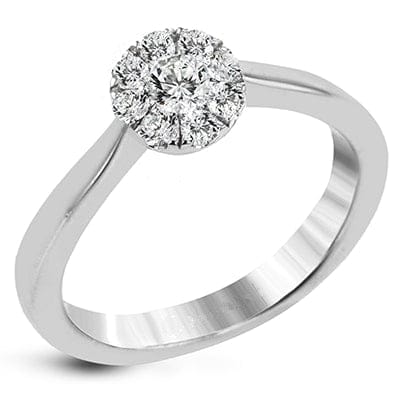 Flower style Engagement Ring EFR130