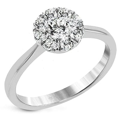 Flower style Engagement Ring EFR132
