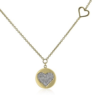 Valentine's Unique Heart Necklace for her EFP914
