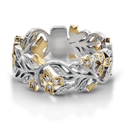Floral Garden Right Hand Ring EFR1023