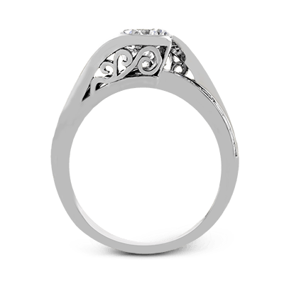 Bazel set Engagement Ring EFR1049