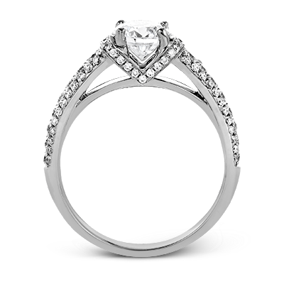 Pave Style Engagement Ring EFR1229