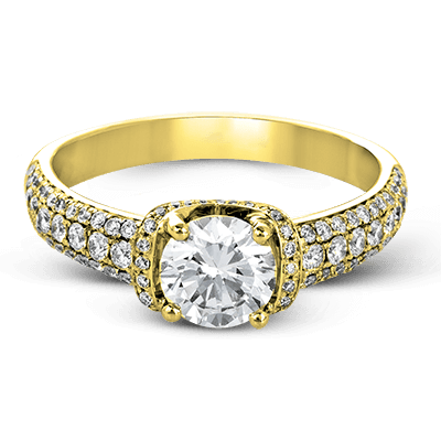 Pave Style Engagement Ring EFR1229