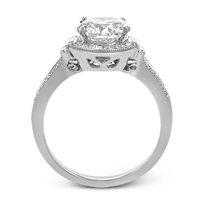 The Halo Crown Engagement Ring EFR1319
