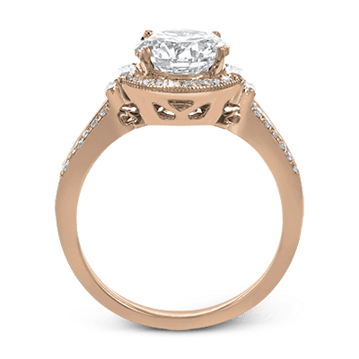 The Halo Crown Engagement Ring EFR1319