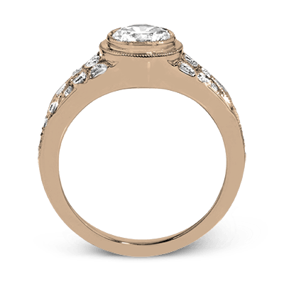 Bazel Style Engagement Ring EFR1397