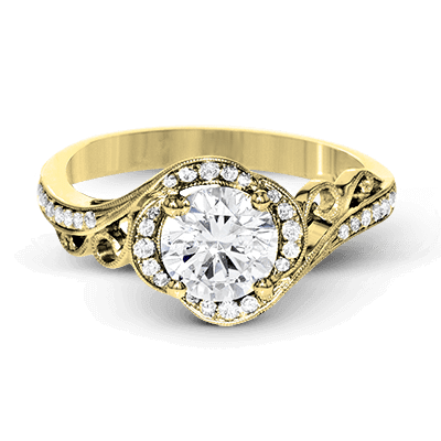 The Flower Halo Engagement Ring EFR1469