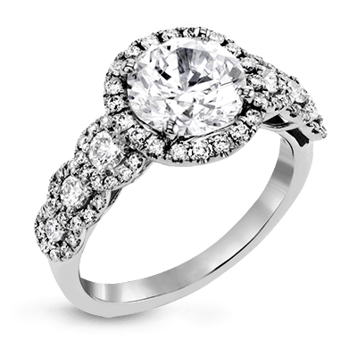 The Halo Engagement Ring EFR1494