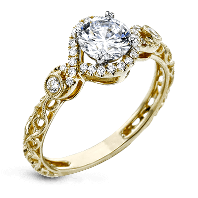 The Halo Classic Engagement Ring EFR1501