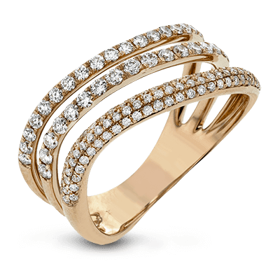 Modern Pave Right Hand Ring EFR1525