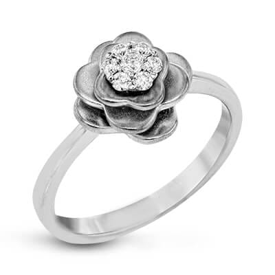 Floral Right Hand Ring EFR1546