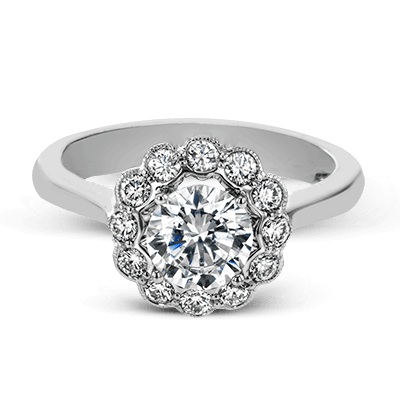 Flavor Halo Engagement Ring EFR1658