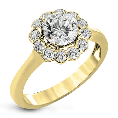 Flavor Halo Engagement Ring EFR1658