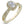 Load image into Gallery viewer, The Halo Oval Center Engagement Ring EFR2148
