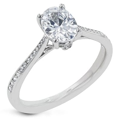 Oval Engagement ring EFR31CHER