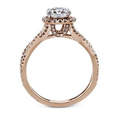 The Halo Eternity  Engagement Ring EFR629