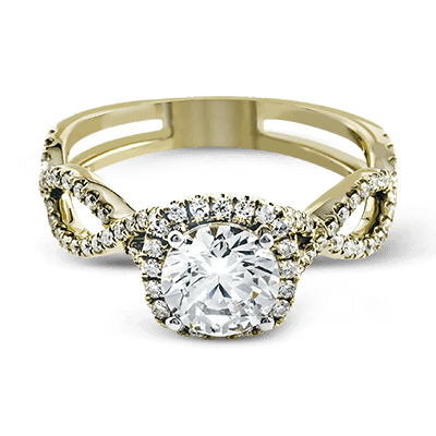 The Halo Eternity  Engagement Ring EFR629