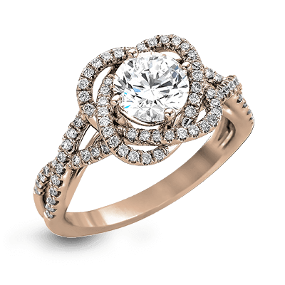 The Flower Eternity Engagement Ring EFR744