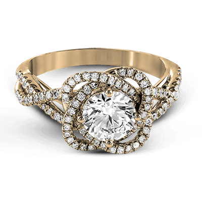 The Flower Eternity Engagement Ring EFR744
