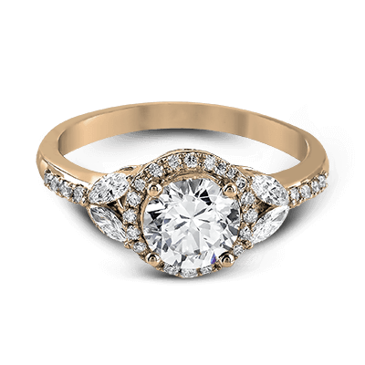 The Halo Engagement Ring EFR909