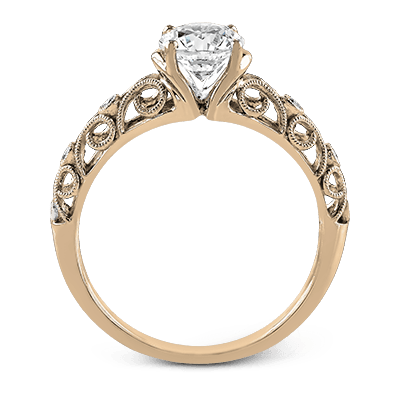 Floral Engagement Ring EFR915-2