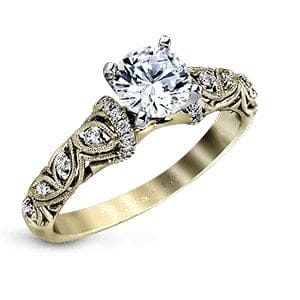 Nature Lover Engagement Ring EFR916